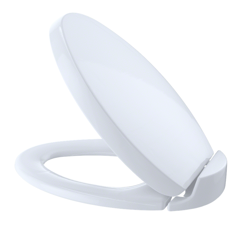 TOTO Oval Elongated SoftClose Toilet Seat in Cotton White