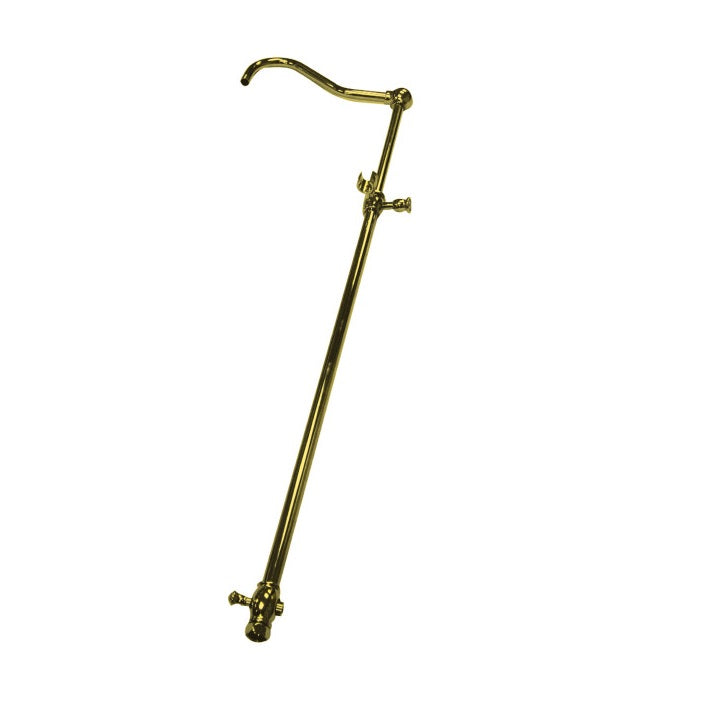 Kingston Brass CCR6171 Vintage 60-Inch Add-On Shower with 17-Inch Shower Arm