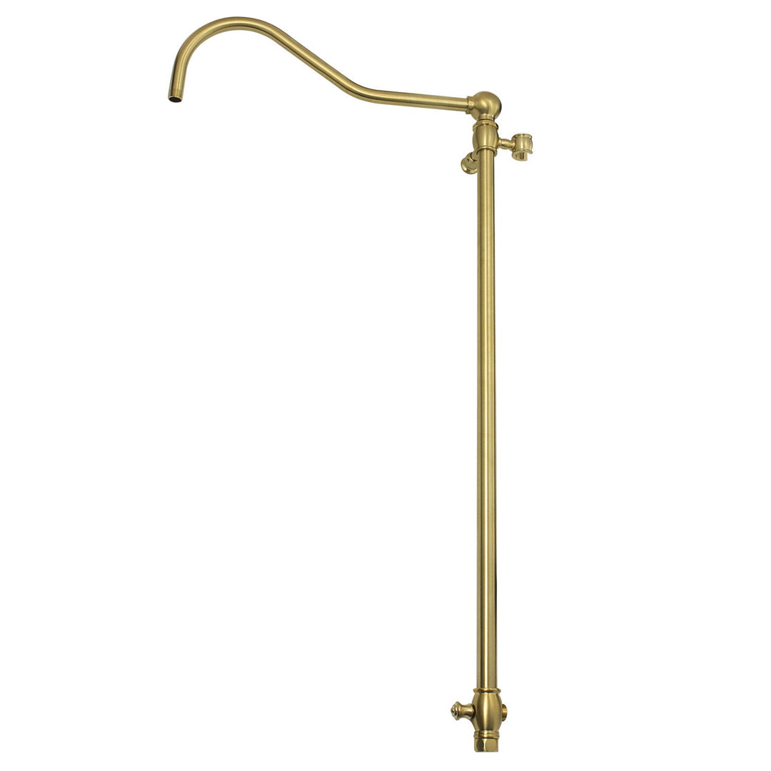 Kingston Brass CCR6171 Vintage 60-Inch Add-On Shower with 17-Inch Shower Arm