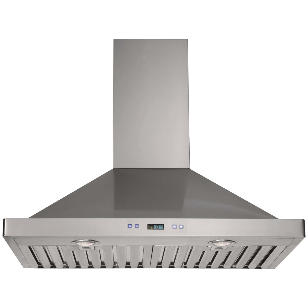 Forno 30 Inch Siena Wall Mount Range Hood in Stainless Steel with 450 CFM Motor (FRHWM5084-30)