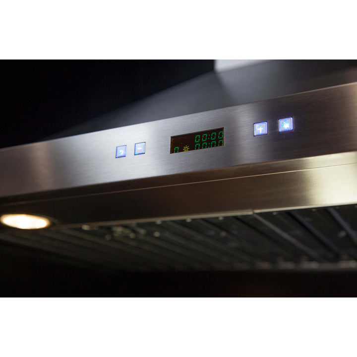 Forno 36 Inch Siena Wall Mount Range Hood in Stainless Steel with 450 CFM Motor (FRHWM5084-36)