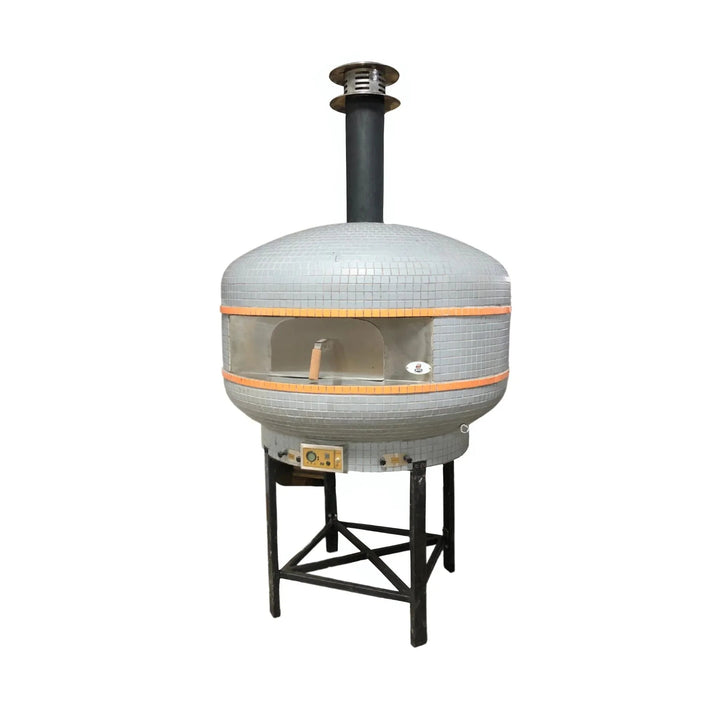 WPPO 48" Professional Lava Digital Controlled Wood-Fired Oven With Convection Fan - WKPM-D1200