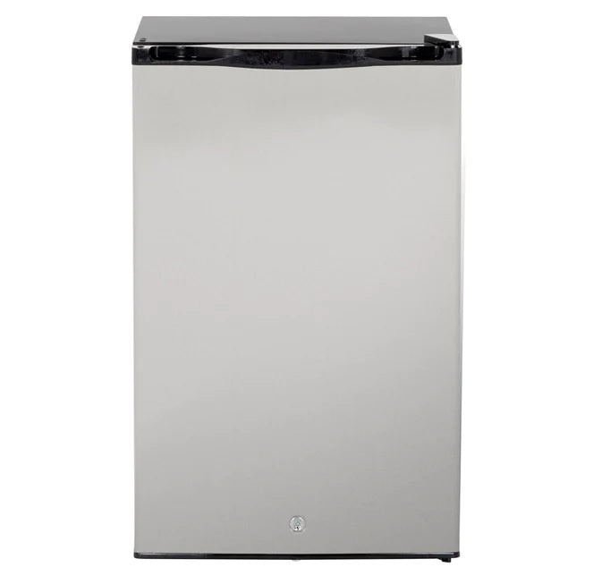 True Flame - 24" 5.3C Outdoor Rated Fridge Right to Left Opening - TF-RFR-24S-R