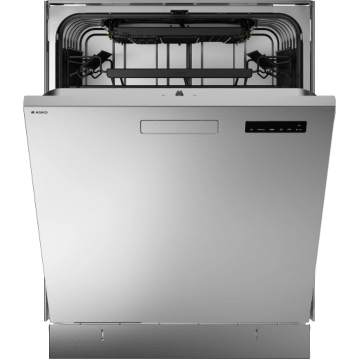 Asko Classic 24 Inch Wide 16 Place Setting Built-In Front Control Dishwasher with Pocket Handle, Turbo Combi Drying™, and Auto Door Open Drying™