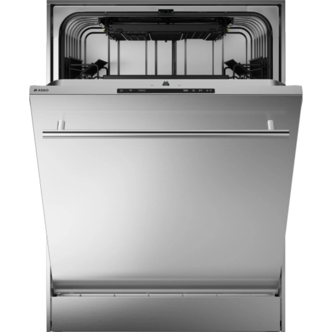 Asko Logic 25 Inch Wide 16 Place Setting Free Standing Top Control Dishwasher with T-Bar Handle, XXL Tub, and Auto Door Open Drying™