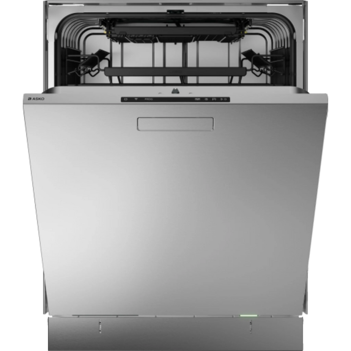 Asko Logic 24 Inch Wide 16 Place Setting Built-In Top Control Dishwasher with Pocket Handle, XXL Tub, Turbo Combi Drying™, and Auto Door Open Drying™