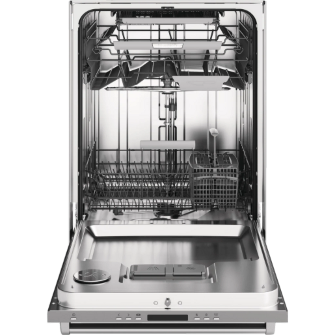 Asko 40 Series 24 Inch Wide 16 Place Setting Energy Star Rated Built-In Top Control Dishwasher with Turbo Drying and Pro Handle