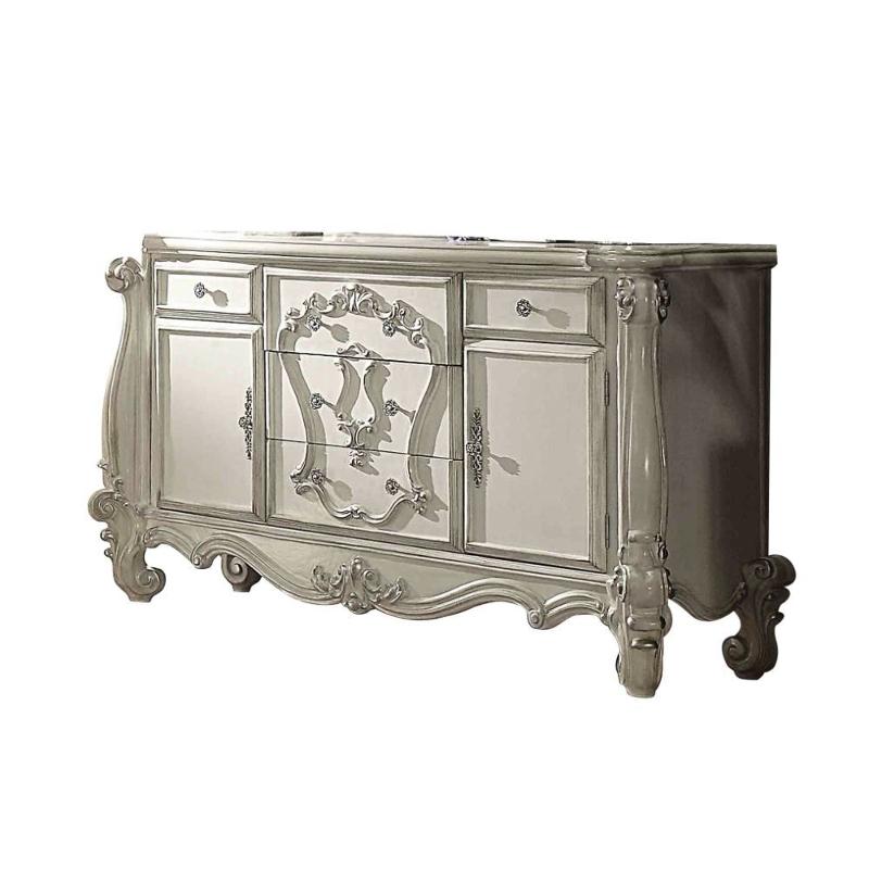 Acme Furniture Versailles Dresser in Bone White Finish 21135