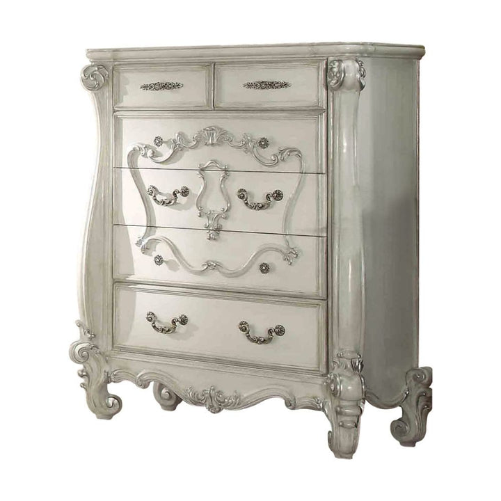 Acme Furniture Versailles Chest in Bone White Finish 21136