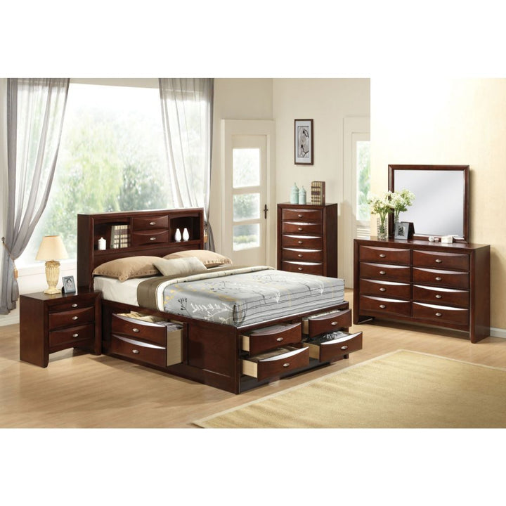 Acme Furniture Ireland Full Bed W/Storage Espresso Finish 21590F