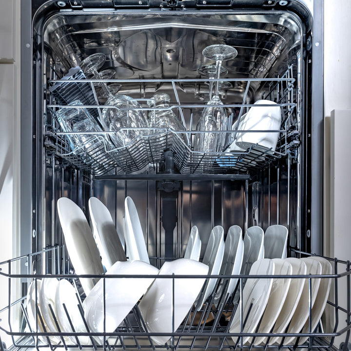 BREDA 24 in. Tall Tub Dishwasher with Pocket Handle Panel in Stainless Steel (LUDWT30155)