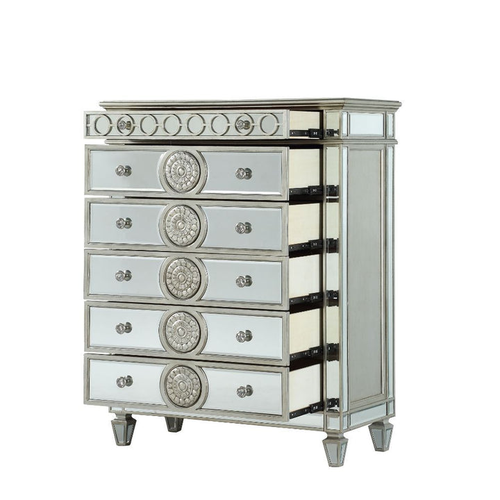 Acme Furniture Varian Chest in Mirrored 26156