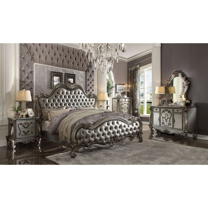 Acme Furniture Versailles Dresser in Antique Platinum Finish 26845
