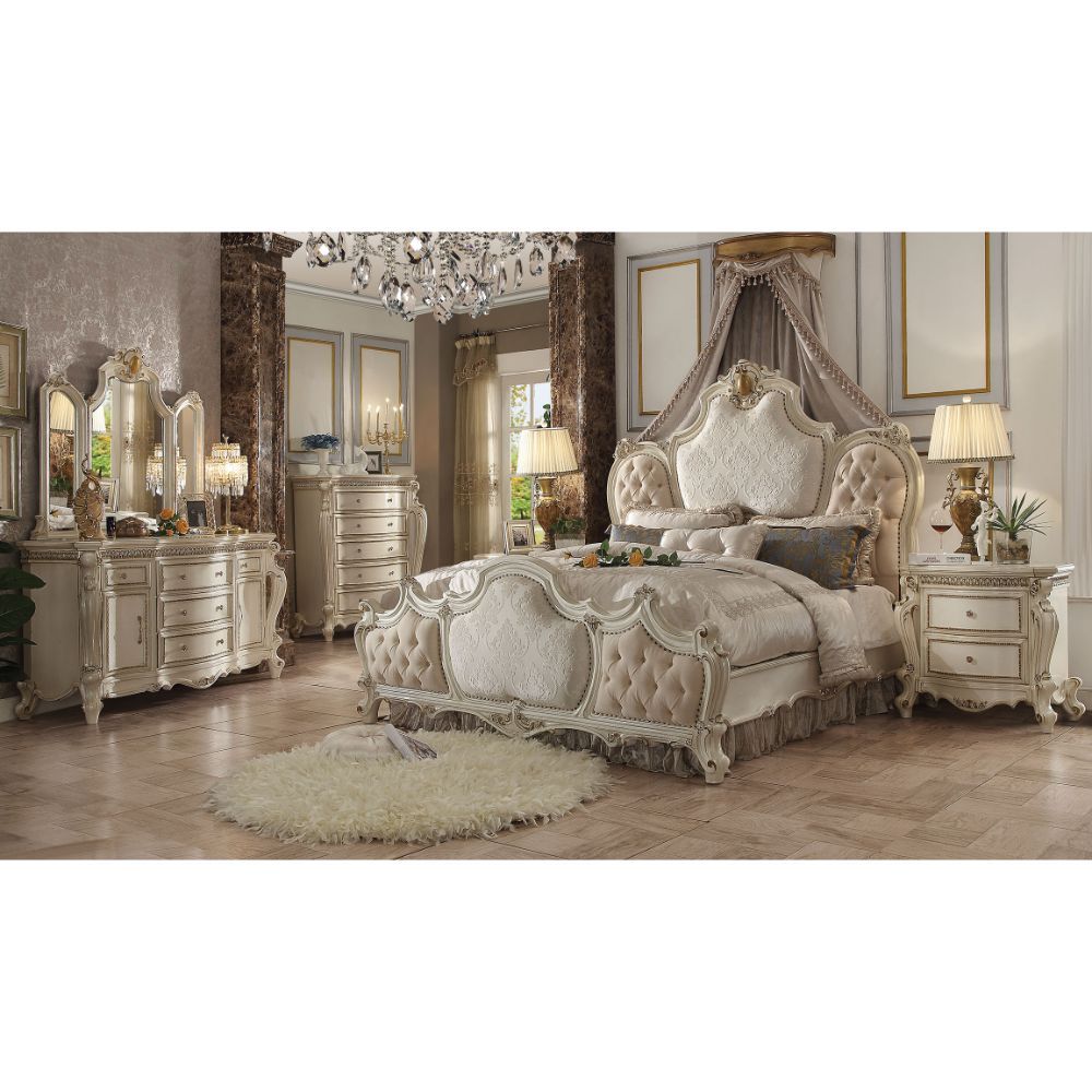 Acme Furniture Picardy Dresser in Antique Pearl Finish 26885