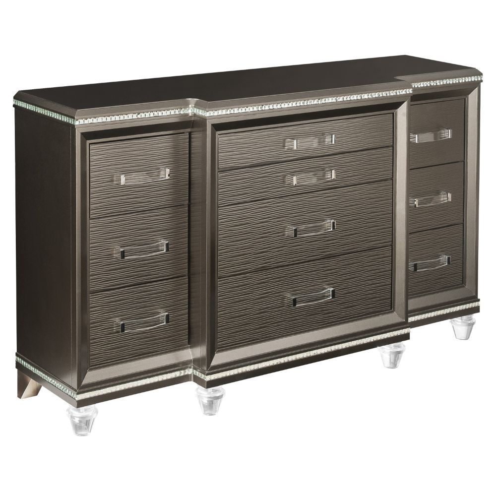 Acme Furniture Sadie Dresser in Dark Champagne Finish 27945