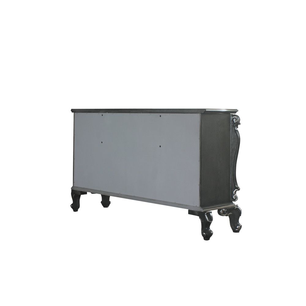 Acme Furniture House Delphine Dresser in Charcoal Finish 28835