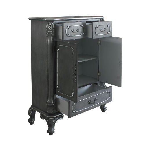 Acme Furniture House Delphine Chest in Charcoal Finish 28836