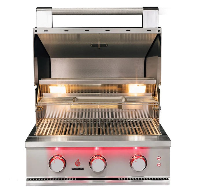 TrueFlame - 25" 3 Burner Gas Grill - LP/NG - TF25-LP/NG