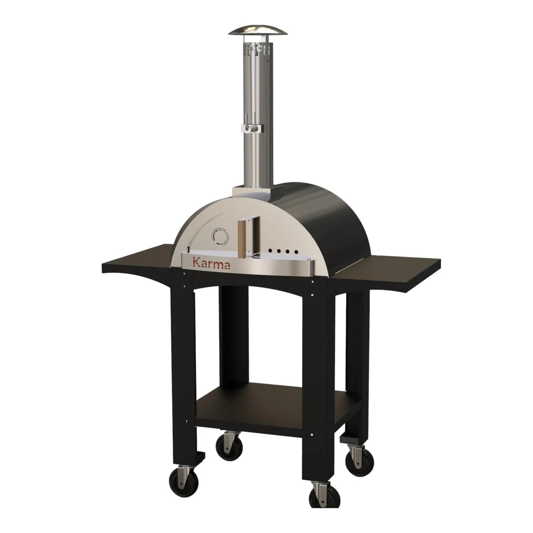 WPPO Karma 25 Colored Wood-Fired Oven With Stand / Cart - WKK-01S-WS-