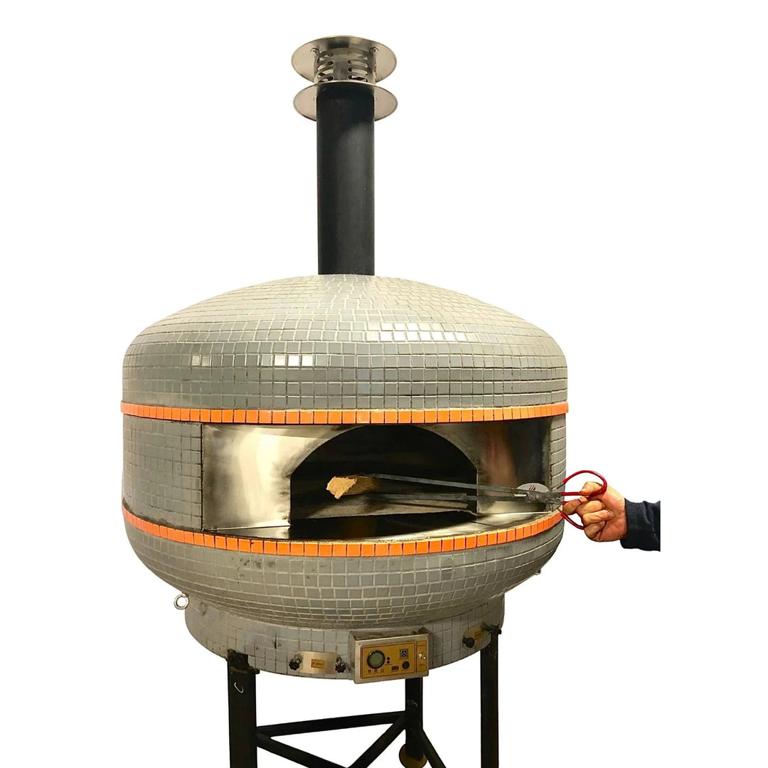 WPPO 28" Professional Lava Digital Controlled Wood-Fired Oven With Convection Fan - WKPM-D700