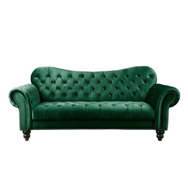 Acme Furniture Iberis Sofa in Green Velvet 53400