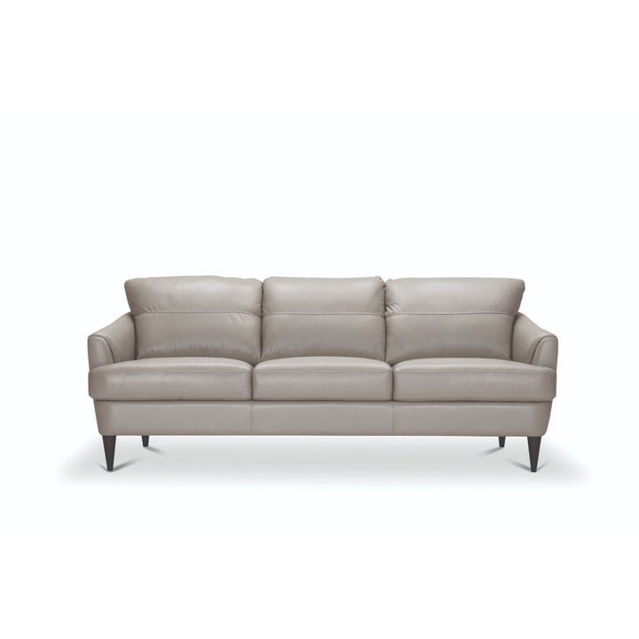 Acme Furniture Helena Sofa in Pearl Gray Leather 54575