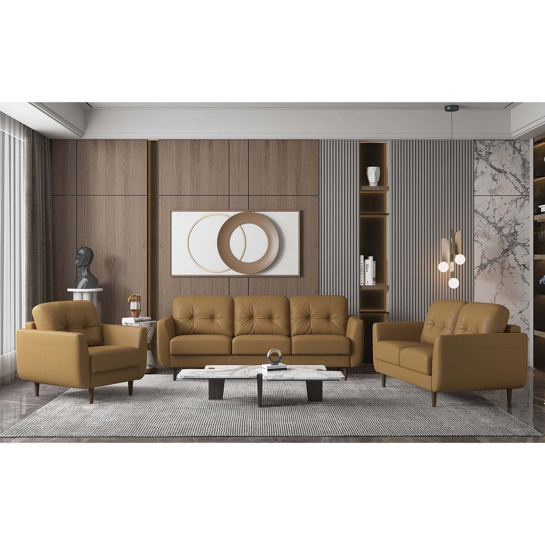 Acme Furniture Radwan Sofa in Camel Leather 54955