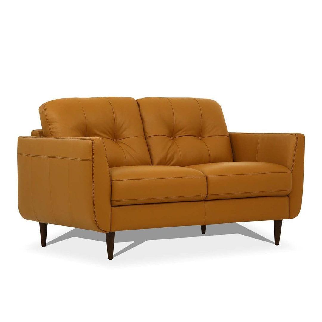 Acme Furniture Radwan Loveseat Camel Leather 54956