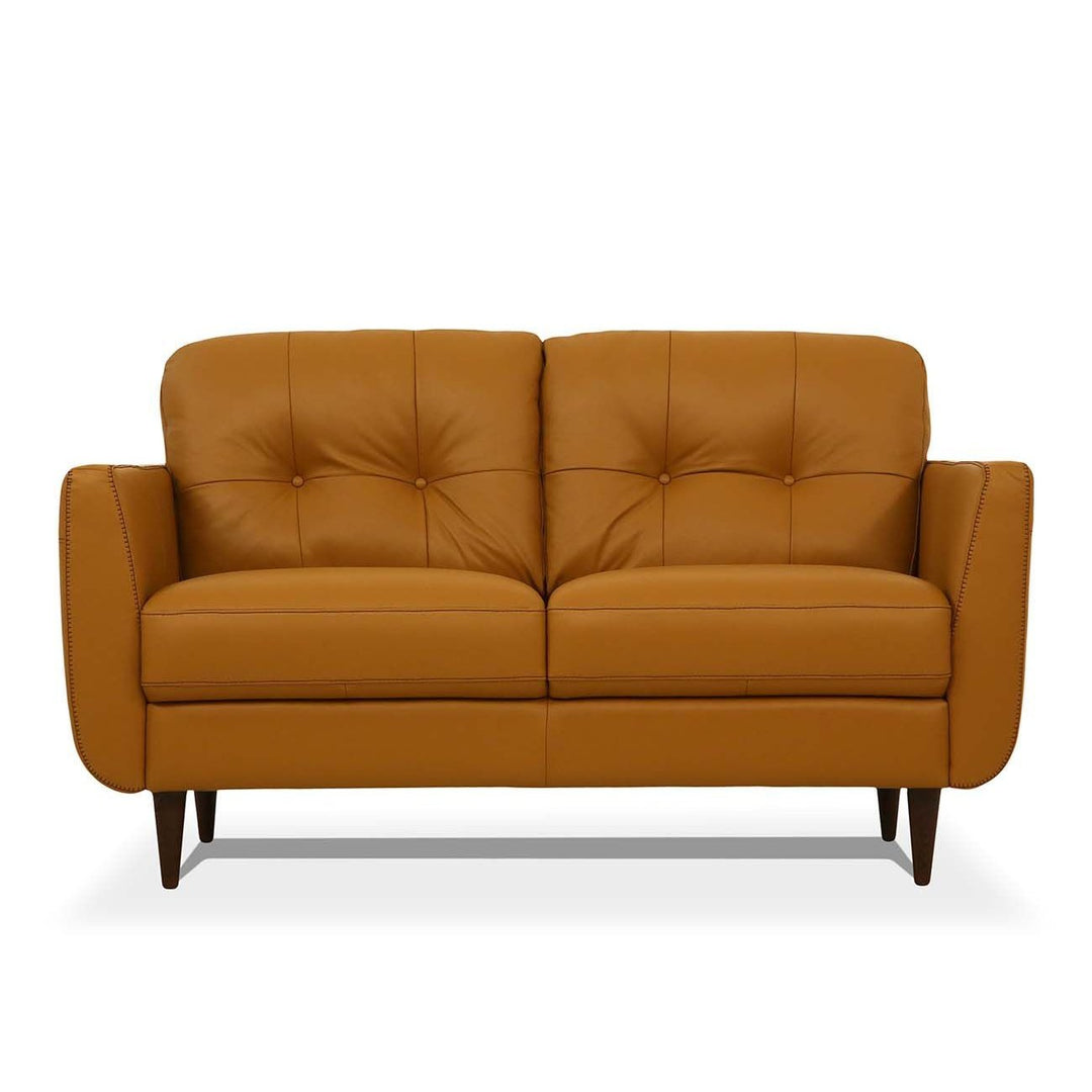 Acme Furniture Radwan Loveseat Camel Leather 54956