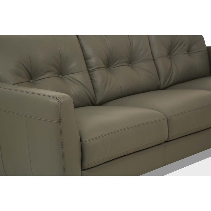 Acme Furniture Radwan Sofa in Pesto Green Leather 54960