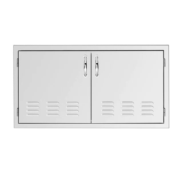 True Flame - 33" Vented Double Access Door - TF-DD-33V