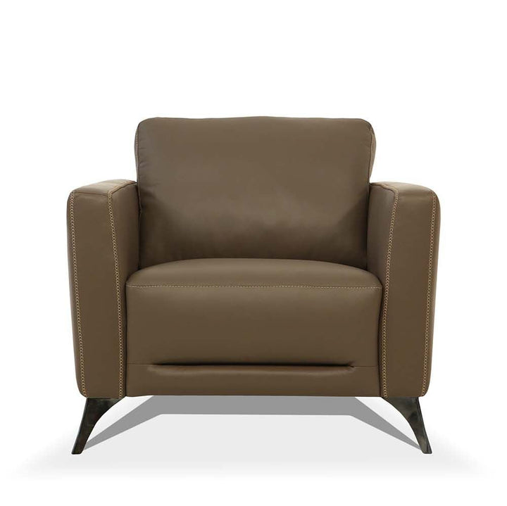 Acme Furniture Malaga Chair in Taupe Leather 55002