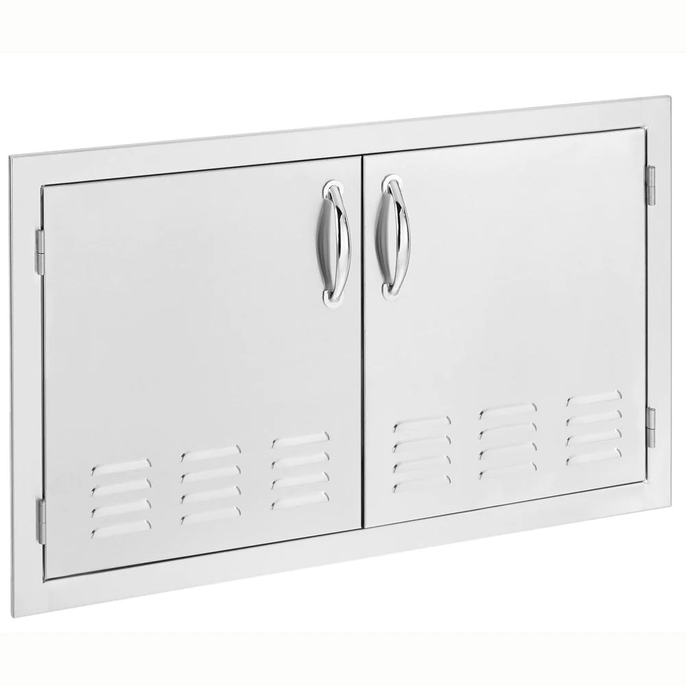 True Flame - 33" Vented Double Access Door - TF-DD-33V