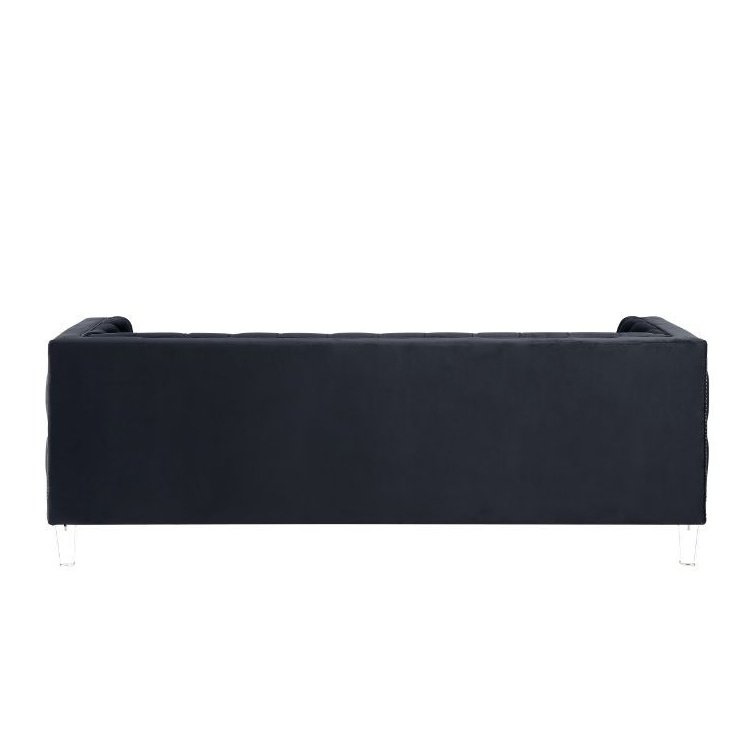 Acme Furniture Ansario Sofa in Charcoal Velvet 56460