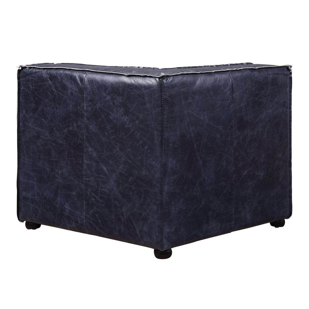Acme Furniture Birdie Modular - Wedge in Vintage Blue Top Grain Leather 56597