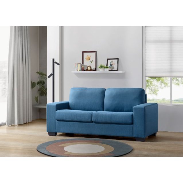 Acme Furniture Zoilos Sofa W/Sleeper in Blue Fabric 57215
