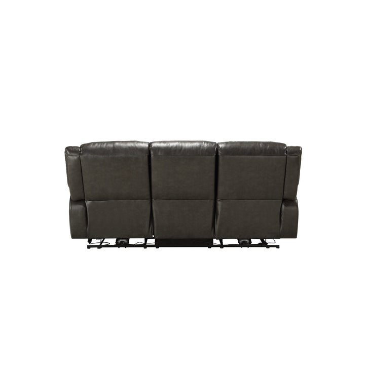 Acme Furniture Imogen Power Motion Sofa W/Usb in Gray Leather-Aire 54805