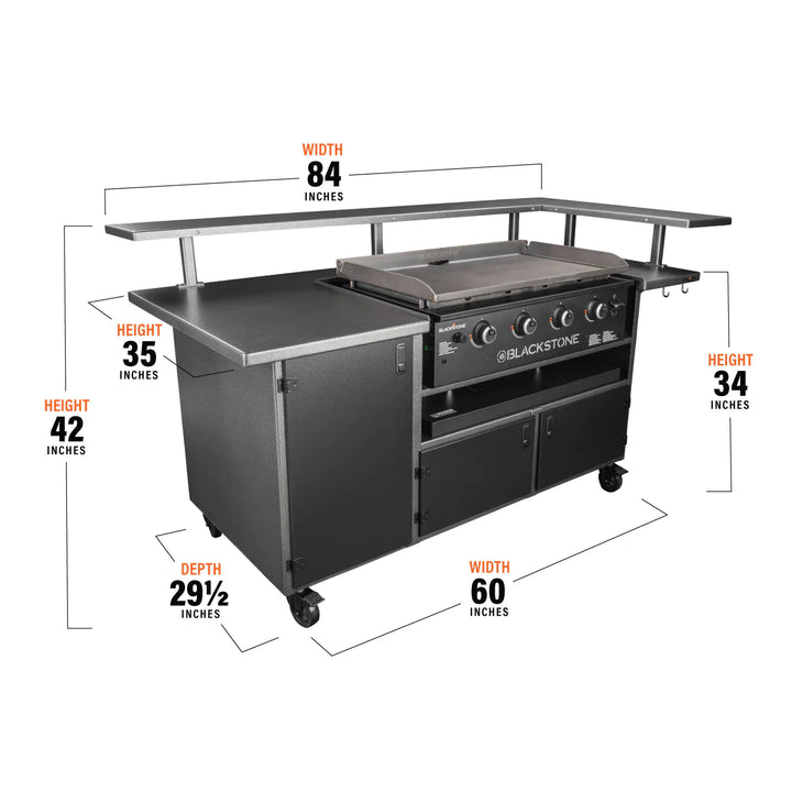 Blackstone 5 Person Chefs Table W/ 36" Griddle - 6023