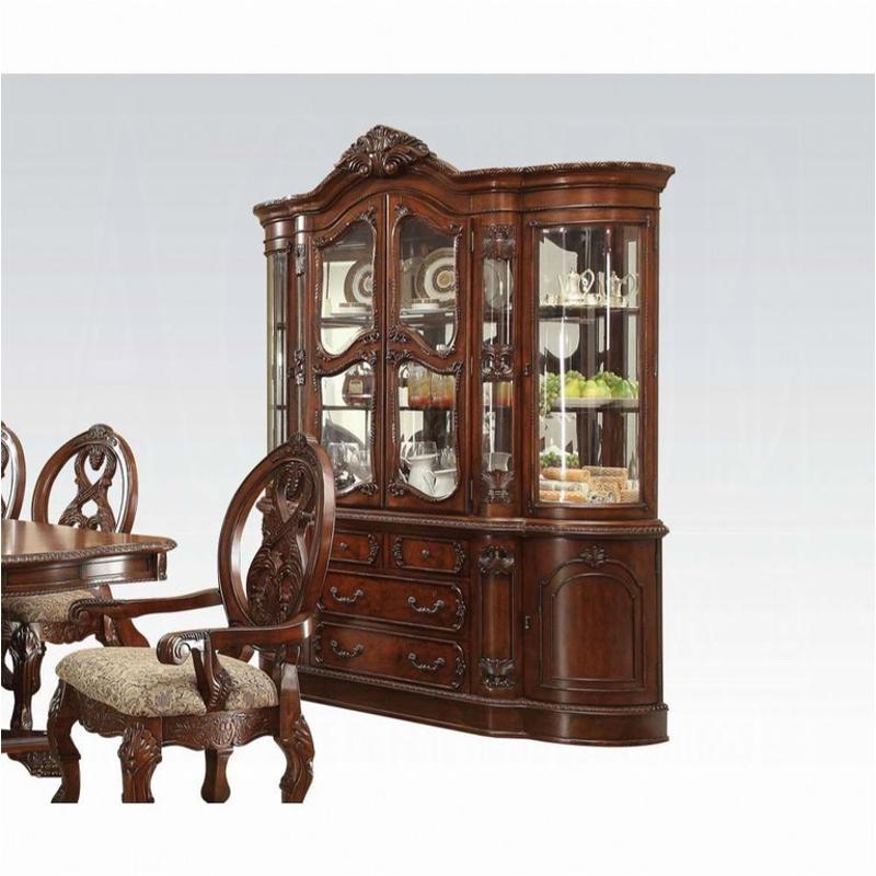 Acme Furniture Rovledo Hutch in Cherry Finish 60804H