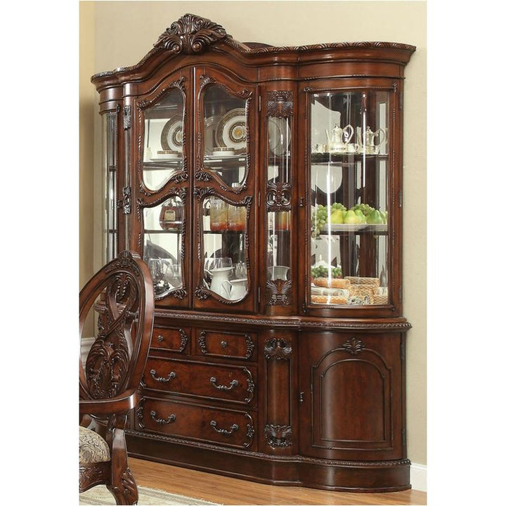 Acme Furniture Rovledo Hutch in Cherry Finish 60804H