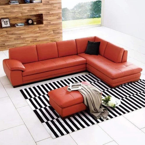 J&M Furniture 625 Italian Leather Sectional