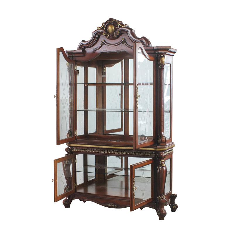 Acme Furniture Picardy Curio Cabinet - Top in Honey Oak 68229TOP