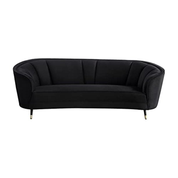 Acme Furniture Achim Sofa in Black Velvet LV00203