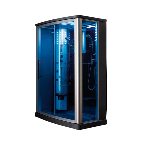 Mesa Blue Glass Steam Shower (WS-803L)
