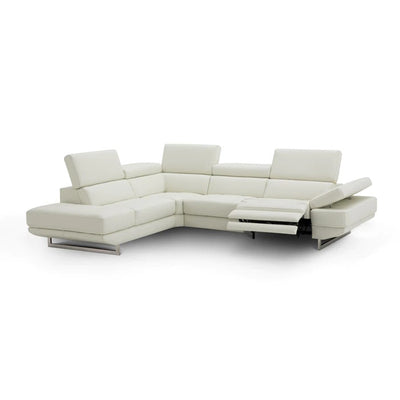 J&M Furniture Annalaise Italian Leather Sectional