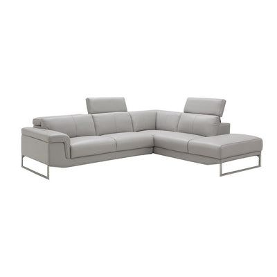 J&M Furniture Athena Leather Sectional