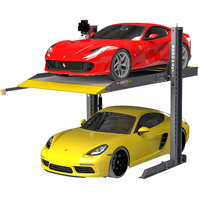 BendPak PL-6000DC Two-Post Platform Parking Lift (5175427) 6,000 Lb. Capacity / Two-Post Parking Lift / Shared Columns / SPECIAL ORDER