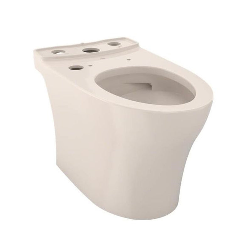 TOTO Aquia IV Elongated Bowl-Less Seat, Dual-Flush One-Piece Toilet, 1.28 GPF,  Washlet+ Compatible,  Universal Height  - CT446CUFGT40