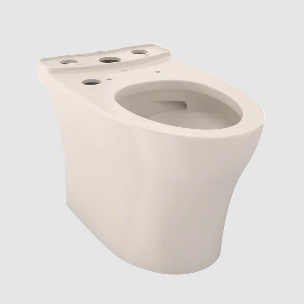 TOTO Aquia IV Elongated Bowl-Less Seat, Dual-Flush One-Piece Toilet, 1.28 GPF, Washlet+ Compatible  - CT446CUGT40
