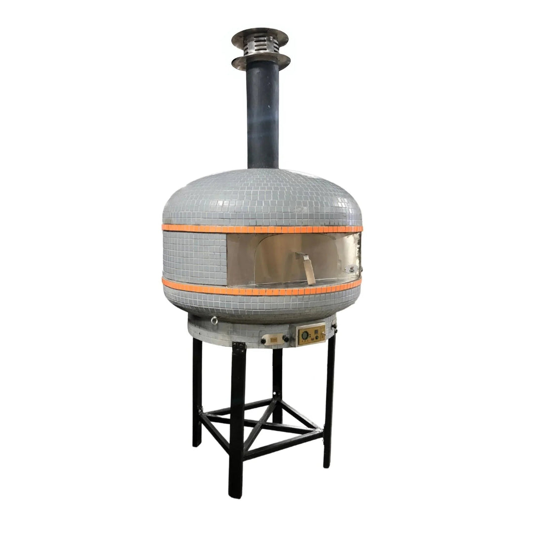 WPPO 40" Professional Lava Digital Controlled Wood-Fired Oven With Convection Fan - WKPM-D100